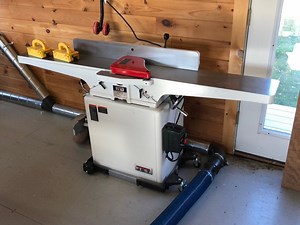 Jet 8" Jointer, unboxing, assembly, set-up, &amp...
