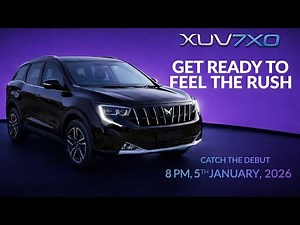 2026 Mahindra XUV 7XO Live Launch Event 🛑 XUV 700 Facelift Launch