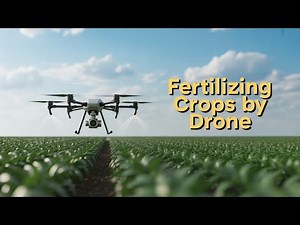 Amazing Drone Footage: Fertilizing Crops from the Sky