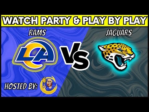RAMS vs JAGUARS LIVE STREAM! LONDON GAME WATCH PARTY & Game Day Reaction