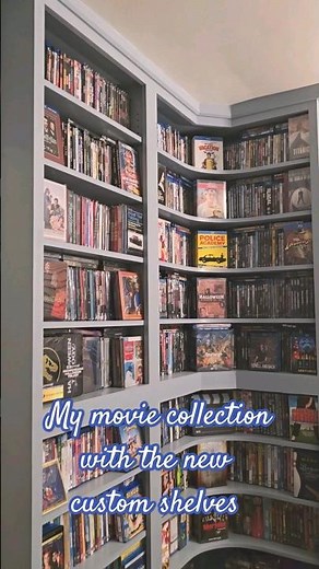 Transform Your Space with a Custom Blu-ray/DVD Shelf