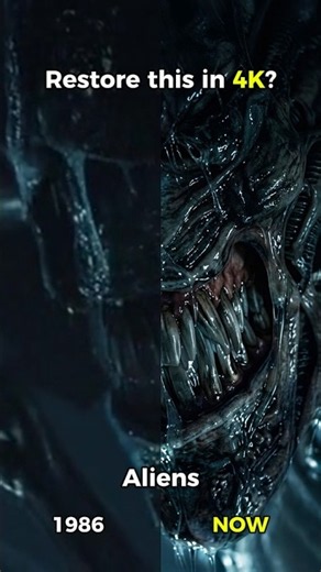 What If Aliens (1986) Was Filmed in 4K? #aliens