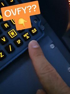 The overfly key on mcdu. Do you know its function? 👀 #fs2020 #airbus #perte #fenix #cockpit