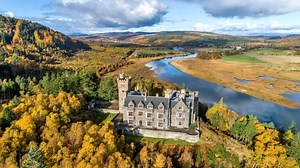 A historic Scottish castle, complete with battlements, a loch and its very own ghost