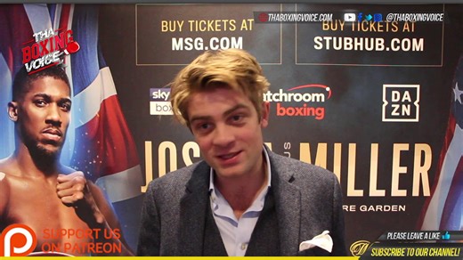 Joe Markowski EVP at DAZN on pressure for Anthony Joshua to fight the likes of Wilder and Fury next