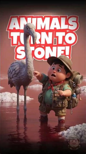 THE "MEDUSA" LAKE! Animals Turn to Stone? 🗿😱#animation #ai