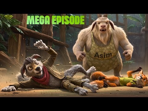 बकरी और भेड़िया मेगा एपिसोड-1!!!!