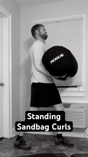 102lb Sandbag - Standing Curls