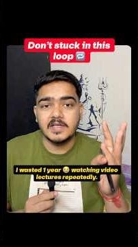 Repeatedly watching paid classes is a loop 🔁 #bankexam #sbi #ibps #ssccgl
