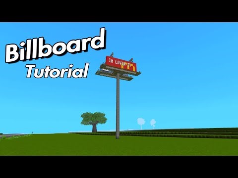 Minecraft Billboard Tutorial