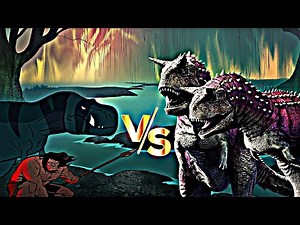 Spear and Fang Vs. Carnotaurs (Disney)