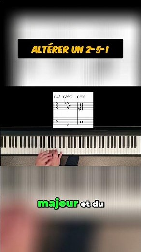 Finally, a 2-5-1 progression that sounds great! #piano #jazzpiano #pianoaccompaniment
