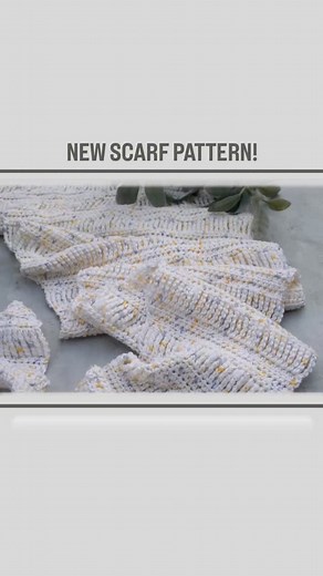 12 reactions · 3 comments | NEW SCARF PATTERN! Find it at CAABCrochet.com  . . . . . #caabcrochet #crochetersofinstagram #crochetaddict #crochetpattern #crocheteveryday #igcrochet #igcrochet #yarnaddict #crochetscarf | Cute As A Button Crochet & Craft | Facebook