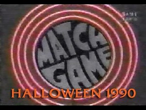 Match Game | (Halloween 1990) | Vicki vs. David