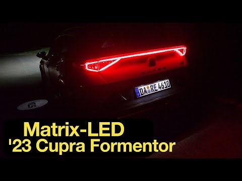 2023 CUPRA Formentor: Matrix-LED-Scheinwerfer Test [4K] - Autophorie