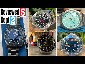 5 AliExpress Watches Reviewed [Best 2 Are KEEPERS!]