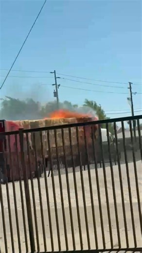 485K views · 1.1K reactions | There is a big fire near MCAS Yuma - a semi was hauling a load of hay and the load is on fire near 3E and 40th Street. E County 12th street is shut down. | Jennifer Blackwell News | Facebook