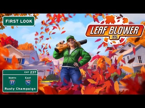 Leaf Blower Co. First Look - Our New Leaf Blowing Business Begins! Episode 1