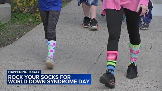 'Rock your socks' for World Down Syndrome Day