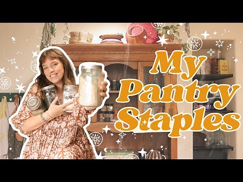 KITCHEN ESSENTIALS- what I keep in my from-scratch kitchen