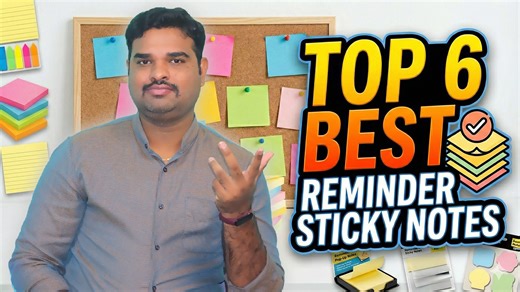 📌 Telegram [ Amazon & Flipkart ] Offers Channel Link - https://t.me/C2Bdealsoffers 📍‎Follow the Choice 2 Best channel on WhatsApp: https://whatsapp.com/channel/0029Va9BogCGehEE6Gwc3a3N Here is the list of Best Remainder Sticky Notes in India with Price. Find below the product links. Amazon & Flipkart:- Some Amazon Product not Available in Flipkart [ ALTERNATE LINKS GIVEN ] ✅ 1. Post-it Sticky Note - https://amzn.to/3ZF7gFI / https://fkrt.co/SrEAuw ✅ 2. Wolpin Sticky Note - https://amzn.to/4rik