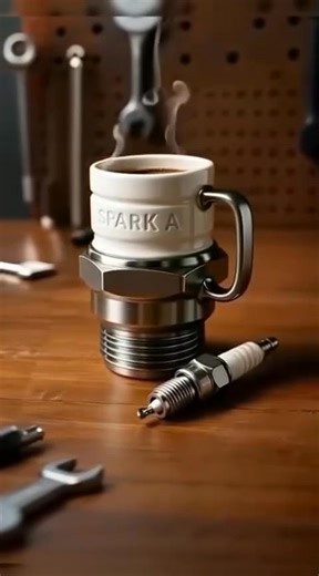 🔧 Spark Plug Mug – Fuel Your Day with Mechanical Style! Kickstart your mornings with this uniquely designed spark plug inspired mug that combines industrial aesthetics with your daily coffee ritual. ⚡ Why This Mug Stands Out: ✅ Detailed Spark Plug Design – Precision-crafted mechanical aesthetics ✅ Ergonomic Grip & Generous Capacity – Perfect for your favorite brew ✅ Premium Ceramic Construction – Durable, microwave-safe, and easy to clean ✅ Ultimate Gift for Enthusiasts – Car lovers and mechani