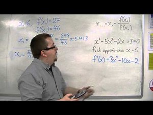 AQA Further Pure 1 (FP1) 9.04b Using the Newton-Raphson Iterative Formula