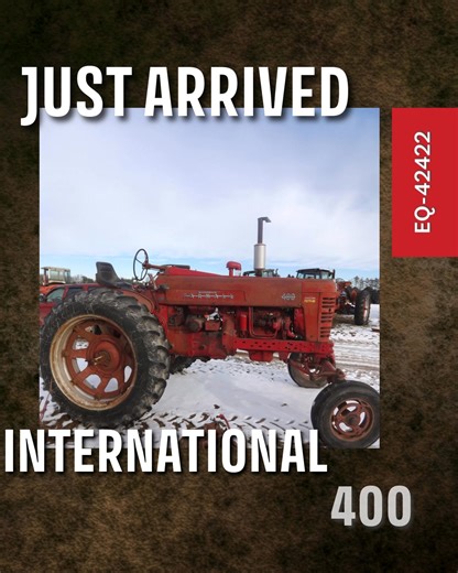 This International 400 Tractor just arrived at our Black Creek, WI salvage yard. If you need parts from this Tractor or any other, please call us at 877-530-2010. #International #tractor #allstatesag #partsasap https://www.tractorpartsasap.com/used-international-400-tractor-parts-eq-42422.html | All States Ag Parts Salvage | Facebook