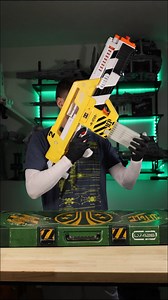 The Nerf Alien blaster gives off Helldivers vibes #unboxing #nerf #helldivers #alien #bugs #shorts