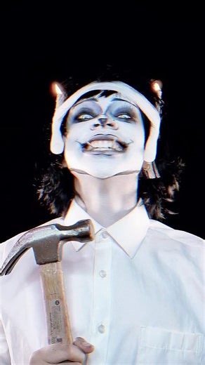 Souichi is a menace 🔨#junjiito #horror #cosplay #cosplayer #cosplaygirl #sfx #makeup #anime #manga