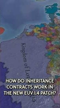 Dominate the World diplomatically with the new Inheritance Contracts coming in patch 1.4 of EU5