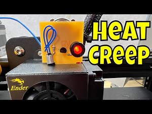Sensing Heat Creep in a 3D Printer Hot End