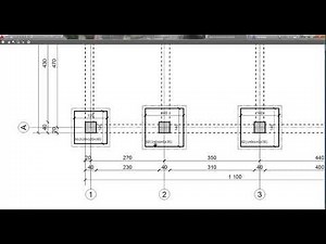 PLAN DE COFFRAGE ET FERRAILLAGE FONDATION