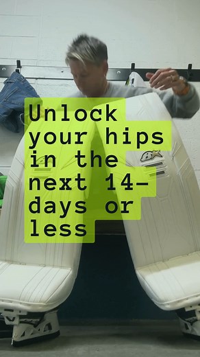 Hit me with a DM or leave a comment if you want a program that walks you through all the exercises. #goalietraining #icehockeygoalie #hipmobility | Goalie Training Pro