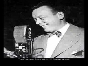 Fred Allen radio show 1/20/46 George Jessel / Movie of Fred's Life