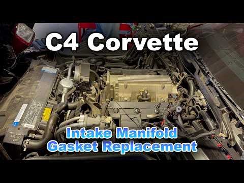 C4 Corvette Intake Manifold Gasket Replacement Part 1