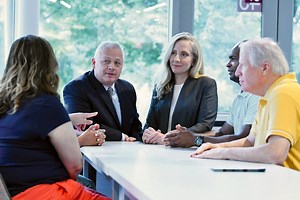 Denver Lee Riggleman endorsed our campaign, because he understands what’s at stake in this election — and he knows how committed I am to serving our country and the Virginians I represent. I appreciate his endorsement and his willingness to put country over party. 🇺🇸 | Abigail Spanberger