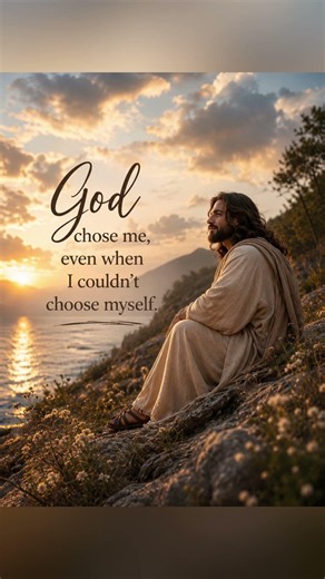 God Chose Me Even When I Couldn't Choose Myself 🤍 | Christian Encouragement