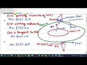 Poincare Bendixon Theorem Part 2 - Using A Simple Closed Curve V(x) = C