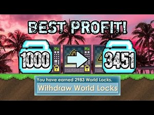 BEST PROFIT in Growtopia! How to GET RICH FAST in 2026! (EASY DLS)