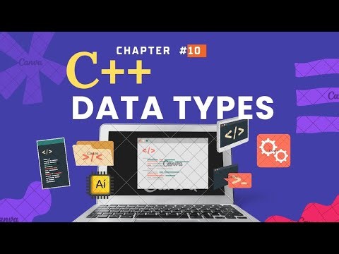 Data Types in C++ Explained | int, float, char, double & bool | C++ Tutorial for Beginners