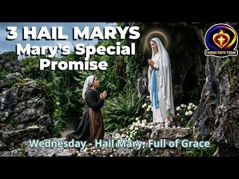 Pray the 3 Hail Marys for Protection Today 🙏 Powerful Catholic Prayer to Mary