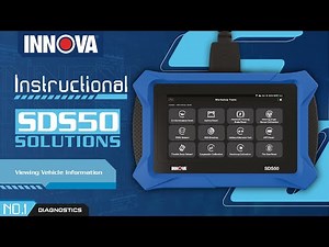 Innova SDS50 | Viewing Vehicle Information