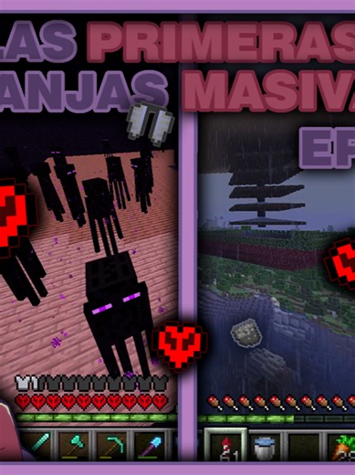 Élytras Y Granja De Mobs Ep2 #paratii #minecraft #tecnico #hardcore #java #granja #vanilla #series