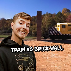 21M views · 261K reactions | Can A Mega Train Torque 5 Semi Trucks? | MrBeast | Facebook