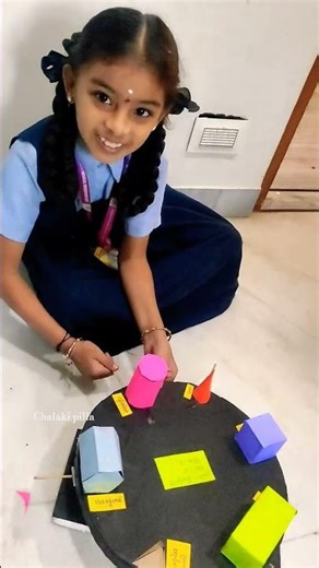 maths project works #4thclassprojectworks #kidsprojects #chalakipilla #viral2025 #mathsday #scinece