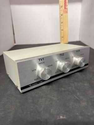 Video Link 463 RF Switcher Six by Three Matrix 6x3 coaxial cable switch box | eBay