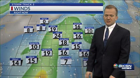 Storm Track 3 Forecast: Still warm and windy, storms and a cooldown tonight