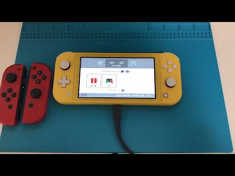 给任天堂Switch Lite配对Joy Con以及Pro手柄的方法及游戏HD震动体验Pairing Joy Con and Pro Control with Nintendo Switch Lite
