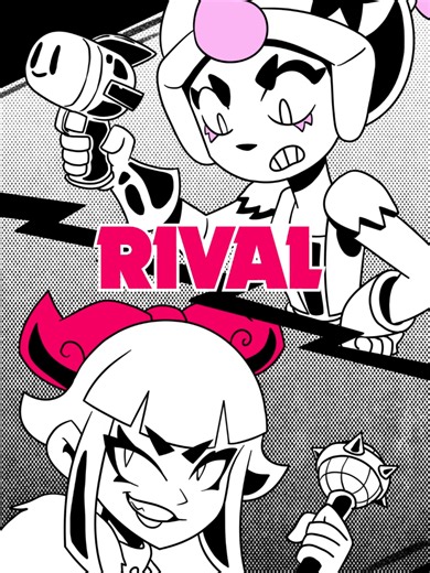 One audio. Two divas. Endless drama. 🎤💅 #BrawlStars #GamingMemes #Melodie #Janet #TikTokGaming